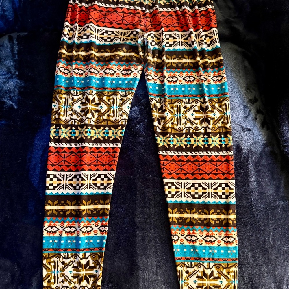 Always Multicolor Geometric Pants - Picture 5 of 6